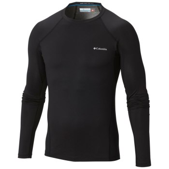 Pánské Mikiny Columbia Midweight Stretch Baselayer Long Sleeve Big Černé HYZFWG648